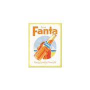 Magnes na lodówkę 6x8cm Fanta Bottle Beach