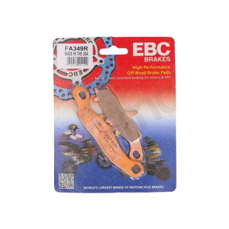 Klocki hamulcowe EBC FA 349 R (2 szt.)