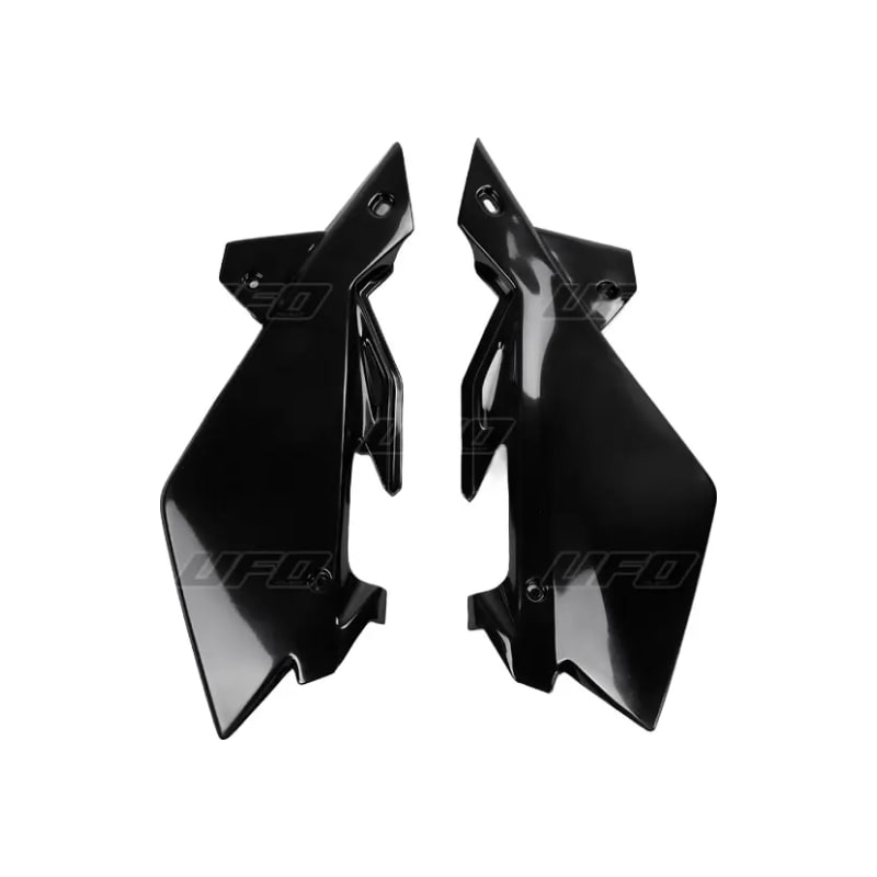 Komplet plastikowych osłon bocznych tylnych UFO Husqvarna 4T 05-07 2T 06-08 czarne