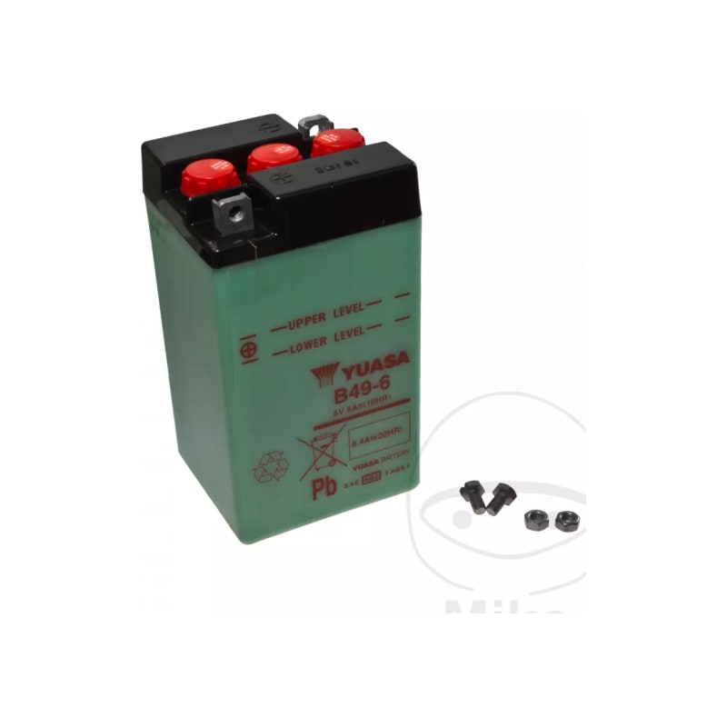 Akumulator standardowy 6V 12 Ah Yuasa B49-6