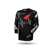 Bluza cross enduro UFO Slim Adrenaline czarny czerwony L