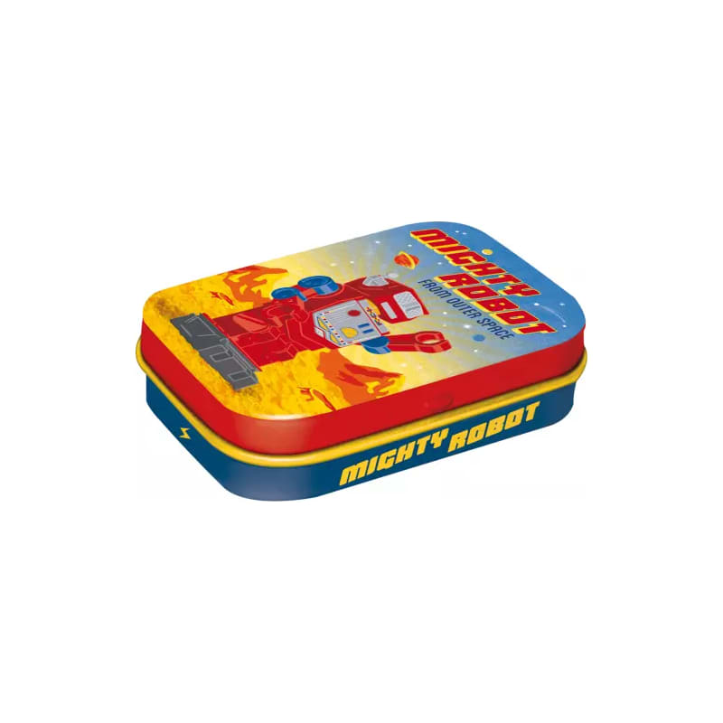 Pudełko miętówek Mintbox Mighty Robot