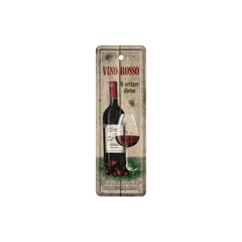 Zakładka metalowa Vino Rosso