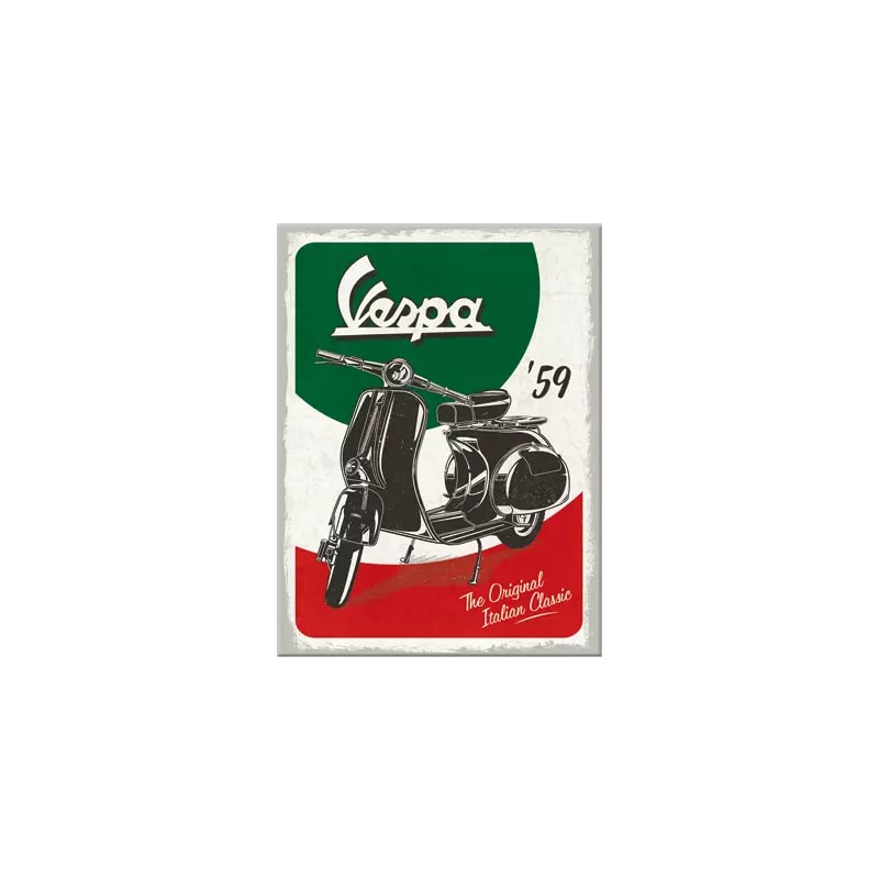 Magnes na lodówkę 6x8cm Vespa The Italian Classic