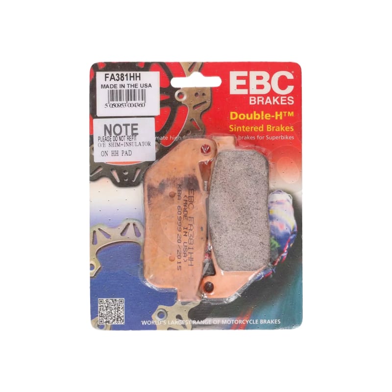 Klocki hamulcowe EBC FA 381 HH (2 szt.)