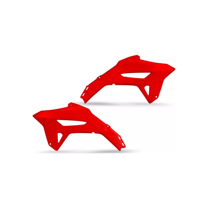 Osłony chłodnicy UFO Honda CRF 450 R 2021 czerwona