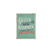 Magnes na lodówkę 6x8cm PfotenSchild-Gluck Sterne