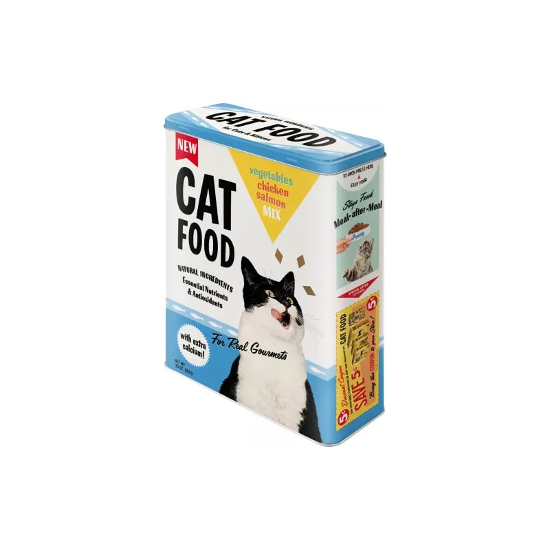 Puszka blaszana XL Cat Food Vegetables