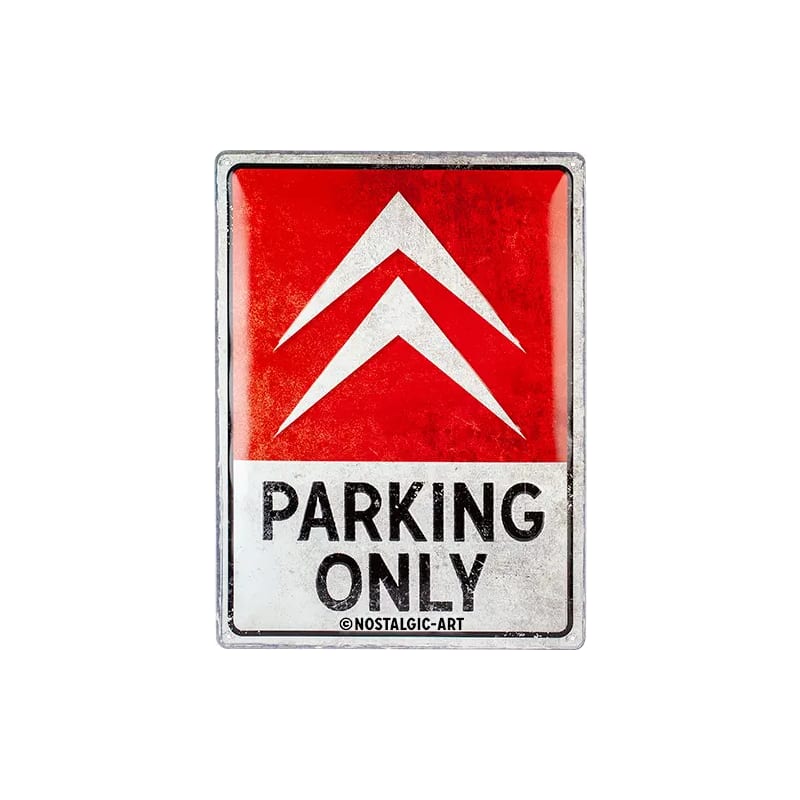 Plakat blaszany 30x40cm Citroen Only