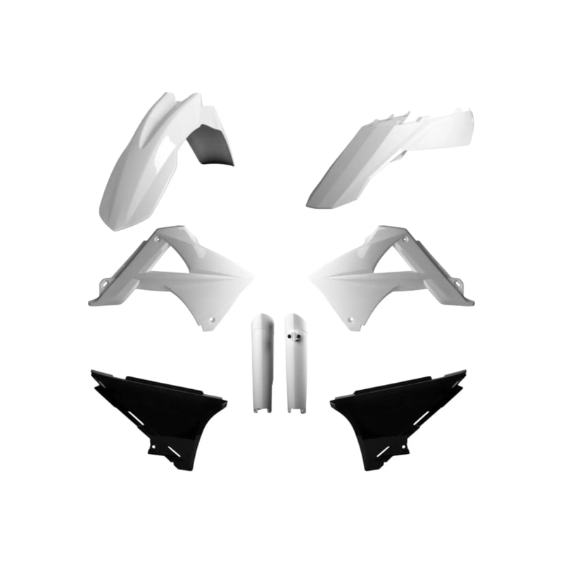 Zestaw plastików Polisport biały/czarny/biały