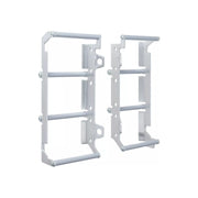 Osłony chłodnicy aluminiowe wersja bez wentylatora HLP Husqvarna TE 250 300 19-20 KTM EXC 250 300 19-20