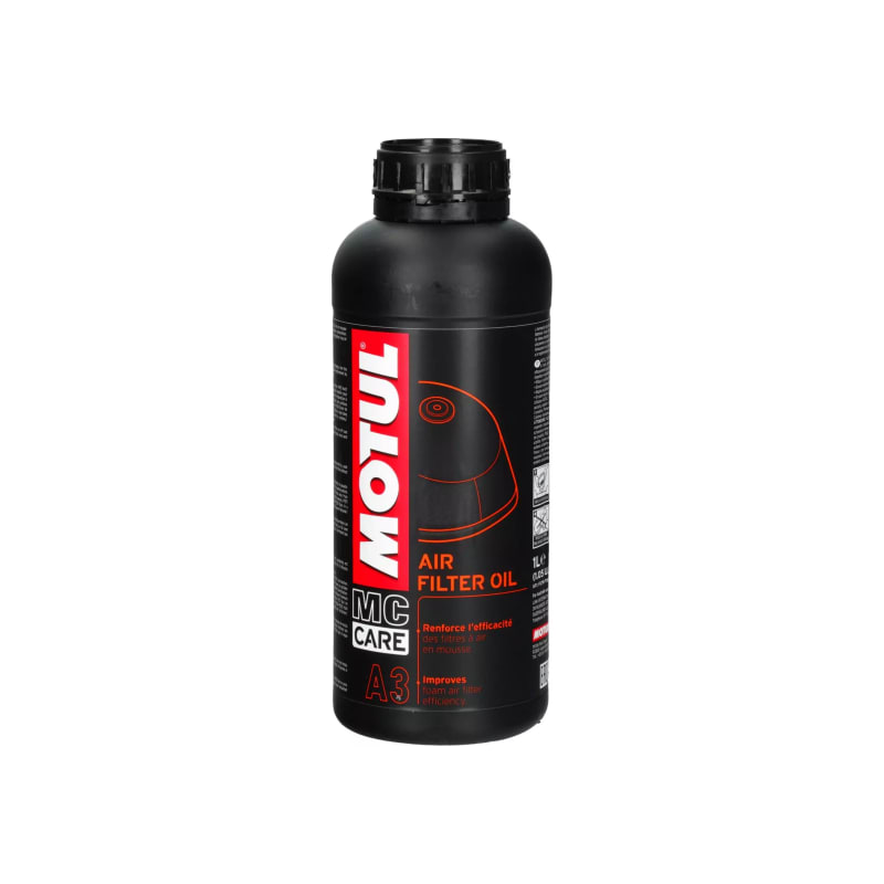 Olej do gąbkowych filtrów powietrza Motul A3 Air Filter Oil 1L