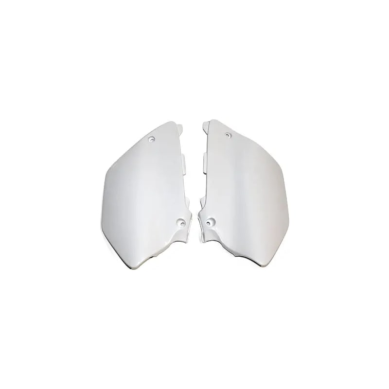 Komplet plastikowych osłon bocznych tylnych UFO Yamaha YZ 125 250 02-05 białe