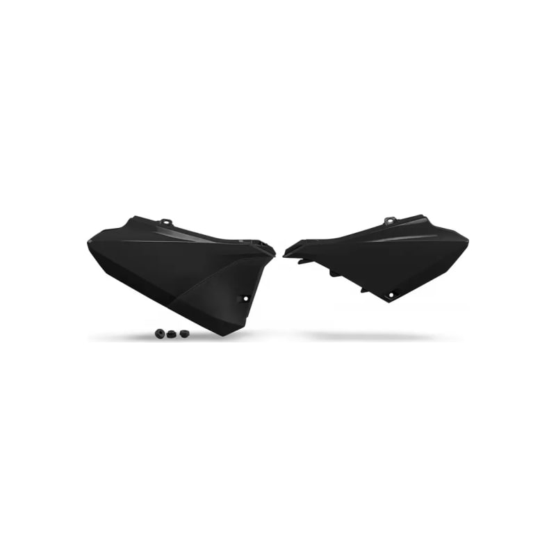 Komplet plastikowych osłon bocznych tylnych UFO Yamaha YZ 85 22 czarny