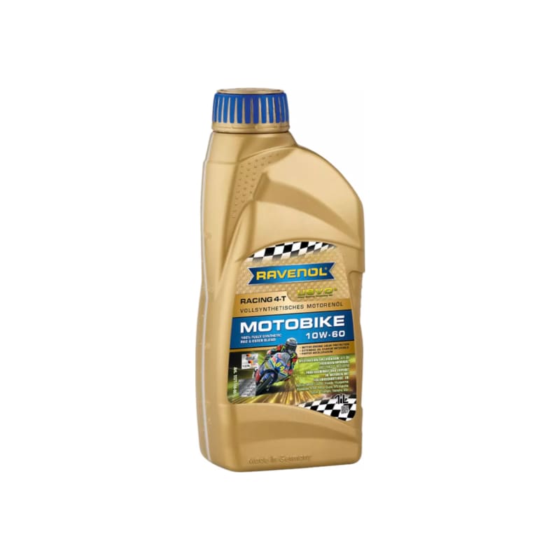 Olej silnikowy Ravenol Racing 4T Motobike 10W-60 Syntetyczny 1l - 300V