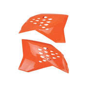 Osłony chłodnicy UFO KTM SX 07-08 EXC 08 pomarańczowe