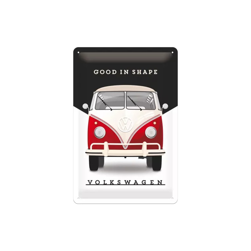 Plakat blaszany 20x30cm VW-Good In Shape