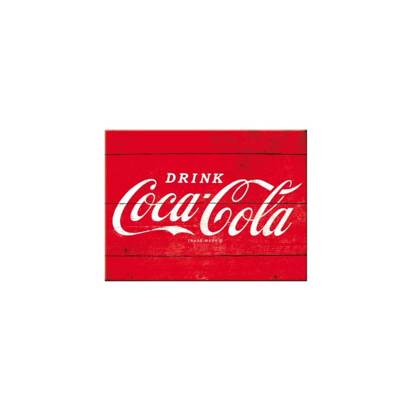 Magnes na lodówkę 6x8cm Coca-Cola Logo Red