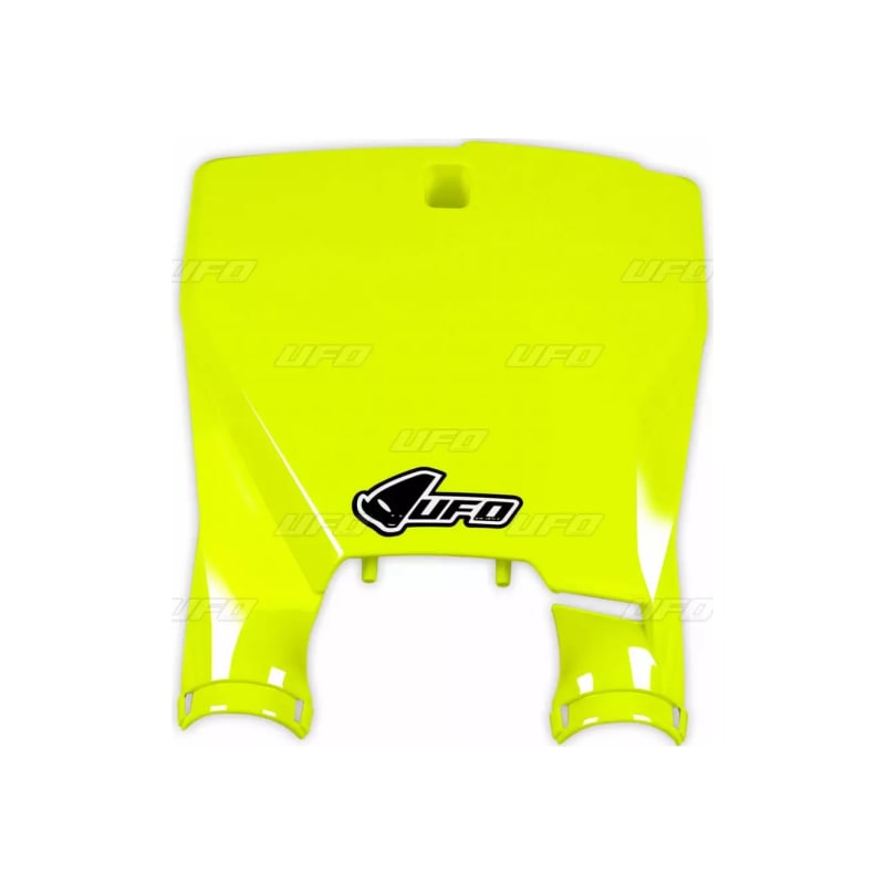 Tablica na numer startowy UFO Husqvarna TC 125 16-20 TC 250 17-20 TC 300 16-18 FC 250 350 450 16-20 żółta Fluo