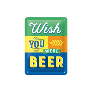 Plakat blaszany 15x20cm Wish You Were Bee