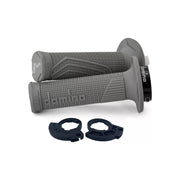 Manetki kierownicy Domino D-Lock D100 Off-Road 1 linka szare
