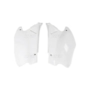 Komplet plastikowych osłon bocznych tylnych UFO Honda CR 125 250 00-01 białe