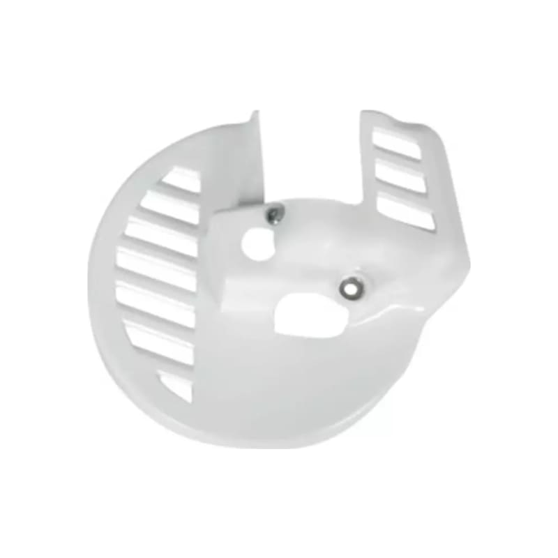 Osłona tarczy hamulcowej przód UFO Honda CR 125 250 500 90-91 biały