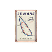 Plakat blaszany 20x30cm 24h Le Mans Circuit 100 Ans