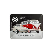 Plakat blaszany 15x20cm VW-Meet the Class