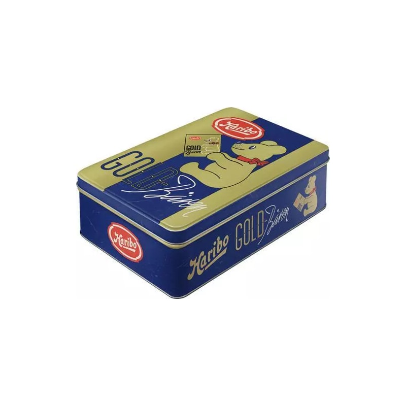 Puszka blaszana płaska HARIBO Goldbaren