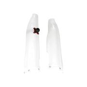 Osłony amortyzatora przód z blokadą UFO Kawasaki KXF 450 06-08 neutralny
