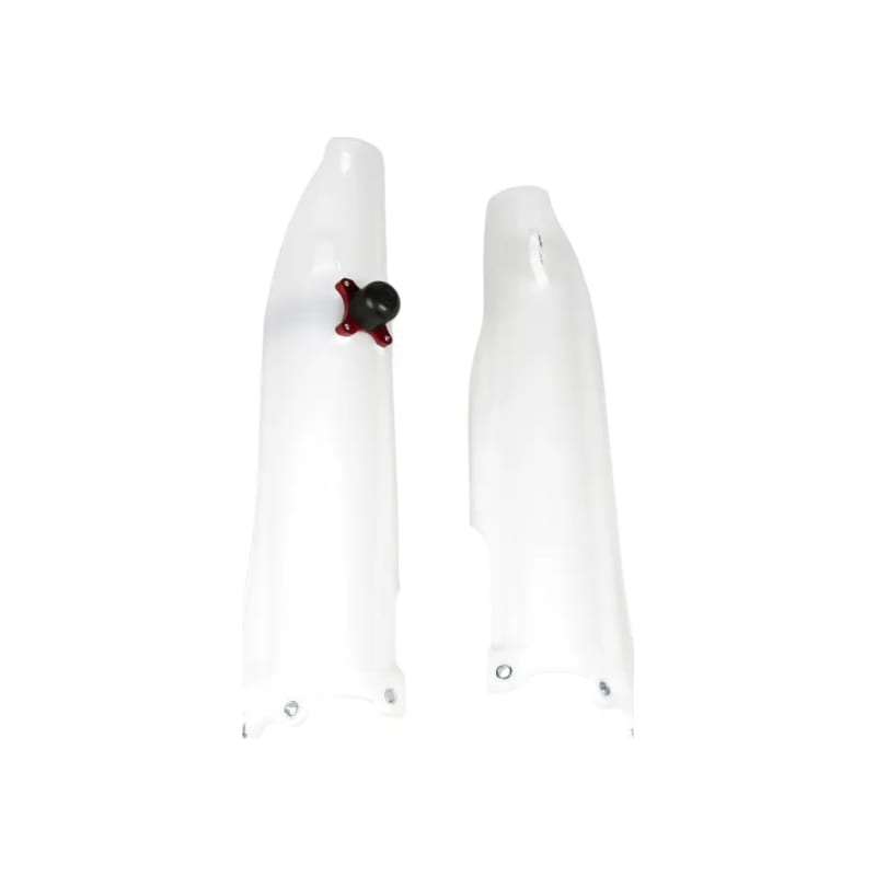 Osłony amortyzatora przód z blokadą UFO Kawasaki KXF 450 06-08 neutralny