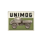 Plakat blaszany 30x40cm Mercedes Daimler Truck Unimog Vintage