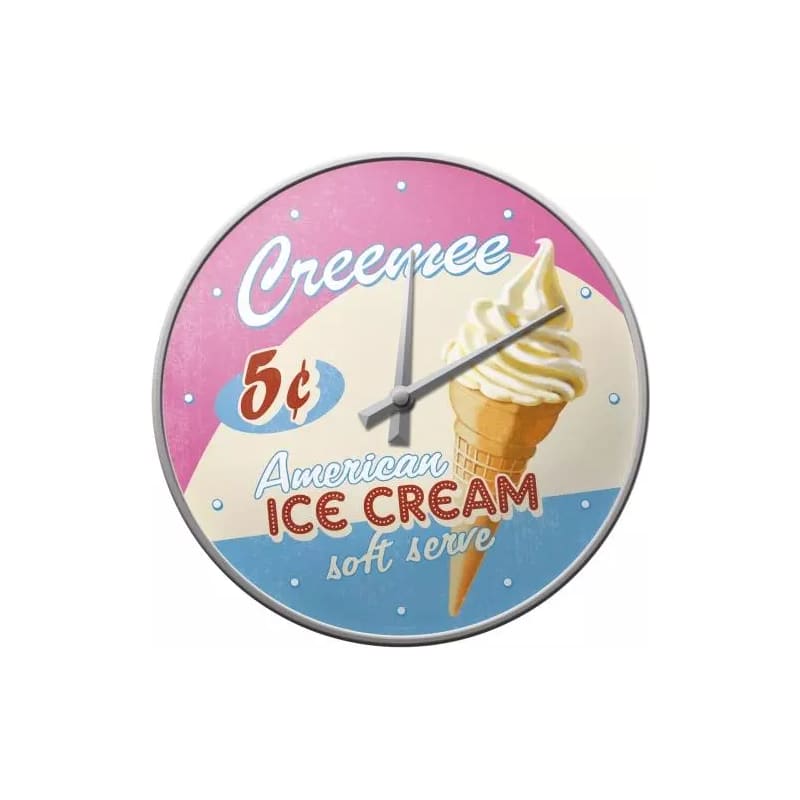 Zegar ścienny Ice Cream