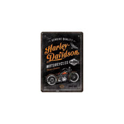 Pocztówka blaszana 14x10cm pasuje do Harley Davidson Timeless