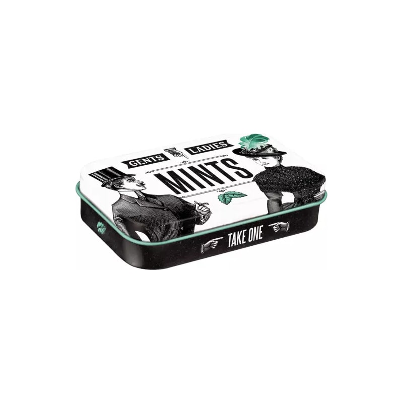 Pudełko miętówek Mintbox XL Ladies & Gentlemen Mint
