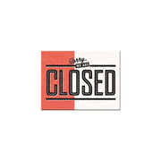 Magnes na lodówkę 6x8cm Sorry we are Closed