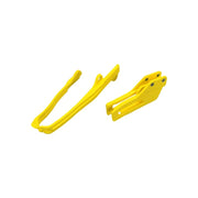 Zestaw UFO ślizg i prowadnica Suzuki RMZ 450 07 10-17 żółty