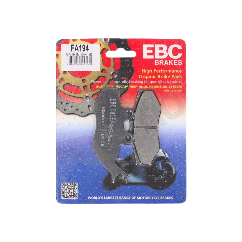 Klocki hamulcowe EBC FA 194 (2 szt.)
