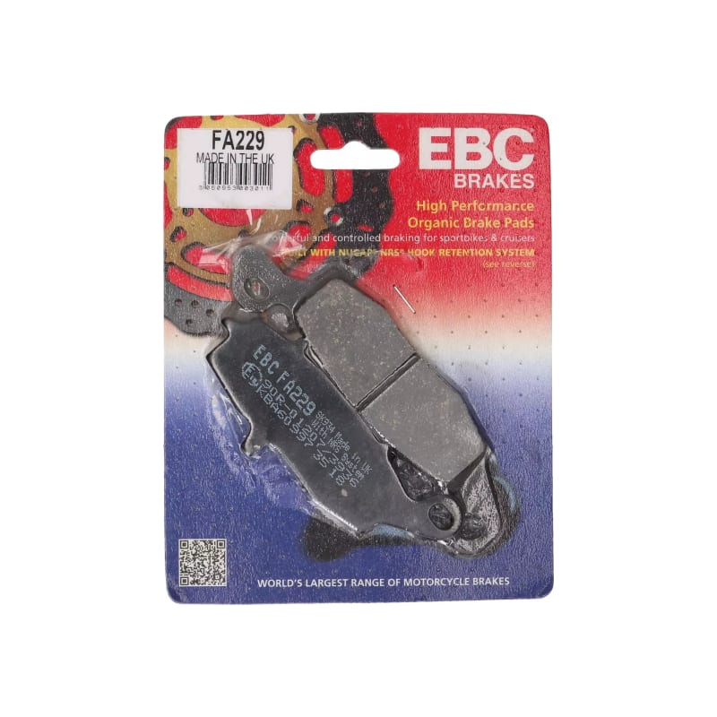 Klocki hamulcowe EBC FA 229 (2 szt.)
