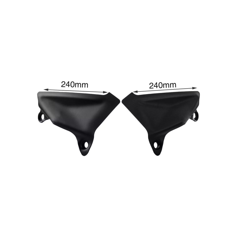 Deflektory boczne WRS Ducati Multistrada V4 czarny mat