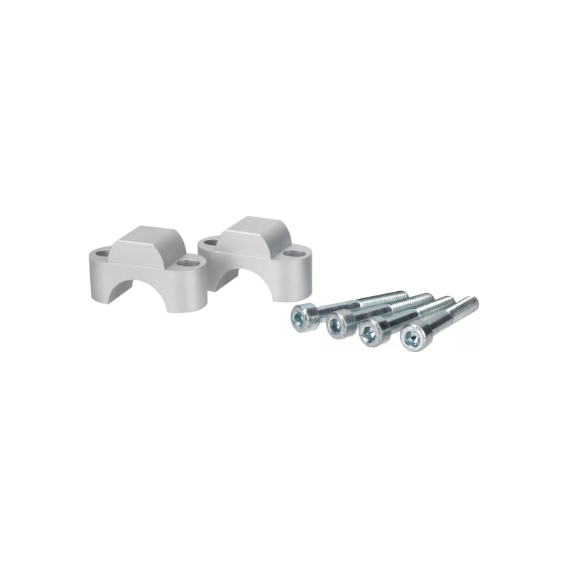 Podwyższenie kierownicy HLP 20mm + mocowanie 28mm srebrny