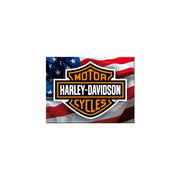 Magnes na lodówkę 6x8cm pasuje do Harley Davidson USA Logo