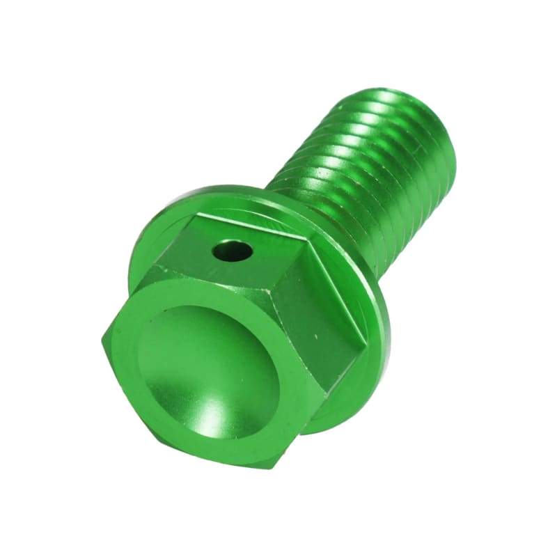 Korek spustowy oleju z magnesem HLP M10x1.5x22mm zielony