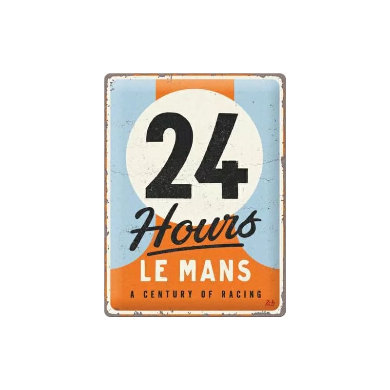 Plakat blaszany 30x40cm 24h Le Mans A Century of