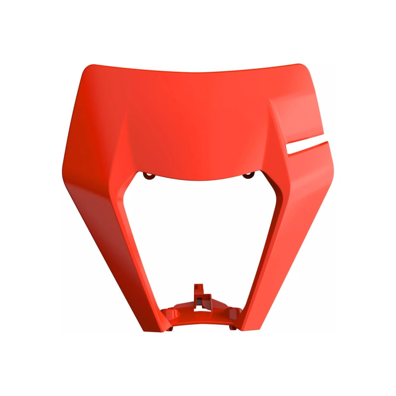 Osłona lampy przód Polisport pomarańczowa
