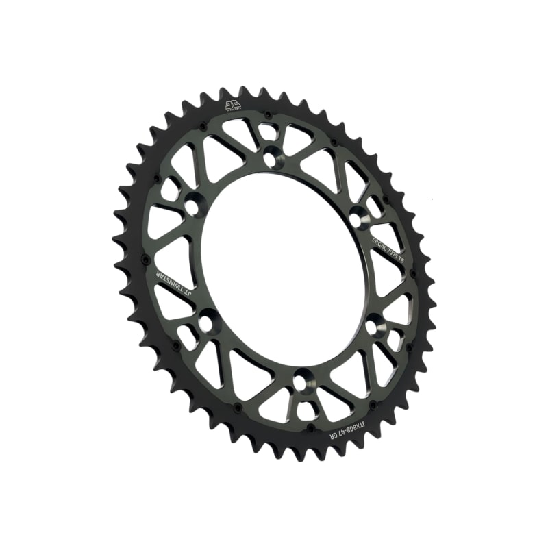 Zębatka tył duraluminiowa JT JTX808.51GR 51z rozmiar 520 szara