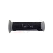 Manetki kierownicy Domino A350 Touring szary czarne 22mm 120mm otwarte