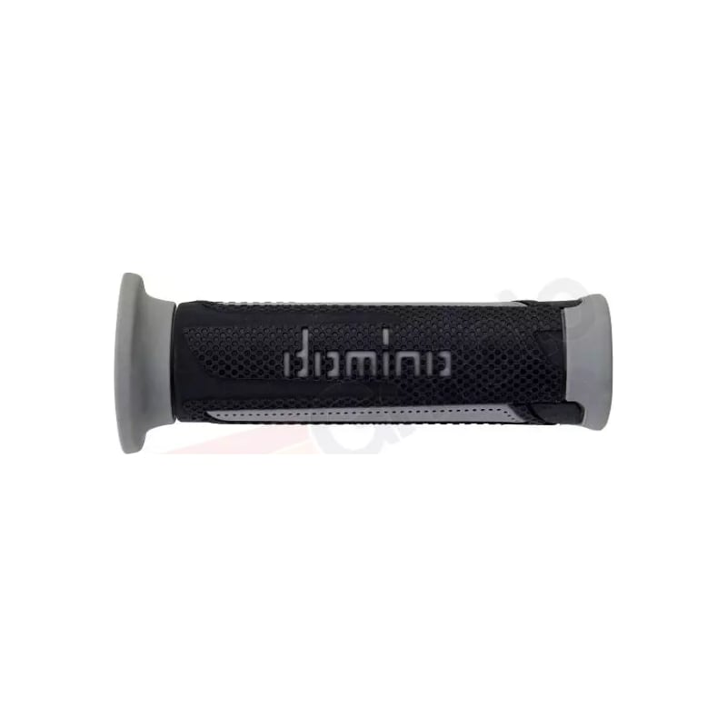 Manetki kierownicy Domino A350 Touring szary czarne 22mm 120mm otwarte