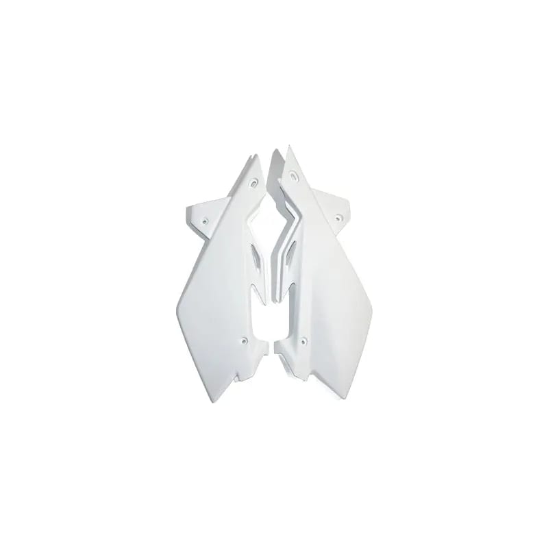 Komplet plastikowych osłon bocznych tylnych UFO Husqvarna 2T 05 białe